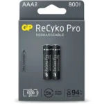 باتری نیم قلمی جی پی قابل شارژ 800mAh