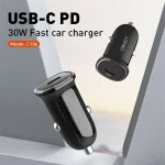 شارژر فندکی 30 وات الدینیو